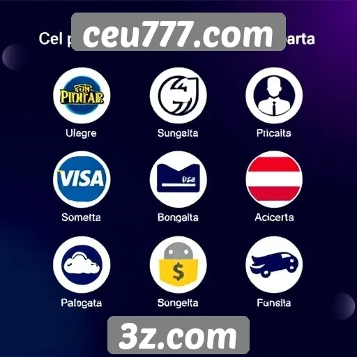 Métodos de pagamento aceitos em ceu777.com